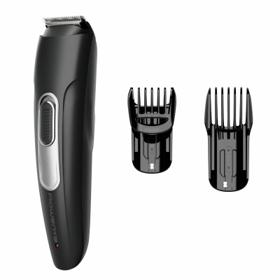 Тример Rowenta Stylis Easy, для бороди і вусів, мережа+акум., насадок-2, сталь, чорний (TN2804E0)