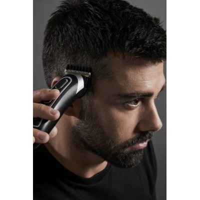Тример Rowenta Trim & Style, для бороди, вусів, голови и тіла, мережа+акум., роторний мотор, насадок-11, чохол, титан.напил., чо