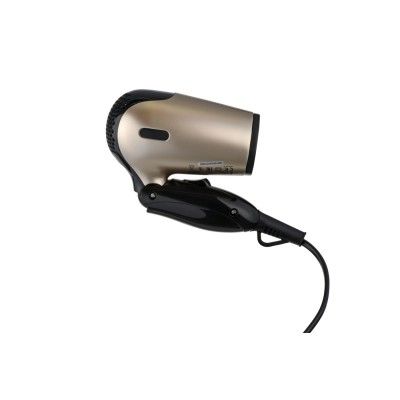 Фен Ardesto Gemini HD-503T дорожній, 1200 Вт, складана ручка, 2 швидкості, 2 темпер. режими, золотисто-чорний