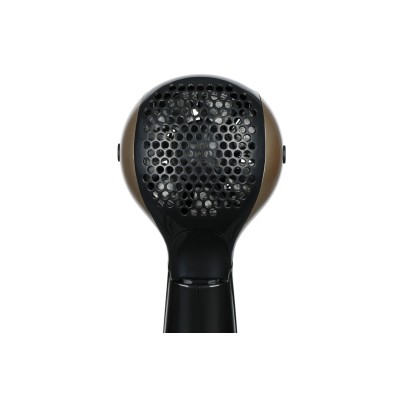 Фен Ardesto Gemini HD-503T дорожній, 1200 Вт, складана ручка, 2 швидкості, 2 темпер. режими, золотисто-чорний
