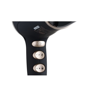 Фен Ardesto Gemini HD-522, 1800-2200Вт, 2 швидкості, 3 темпер. режими , функція Cool Shot, чорний
