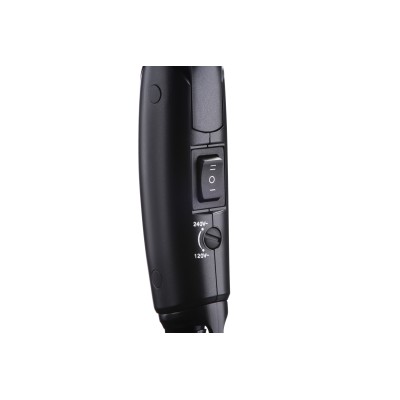 Фен Ardesto HD-Y120T, дорожній, 1200Вт, складна ручка, 2 швидкості, 2 темп. режими, чорний