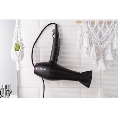 Фен Ardesto Violet PRO HD-Y222PRO, 1850-2200Вт, 2 швидкості, 3темп.режима, дифузор, чорний
