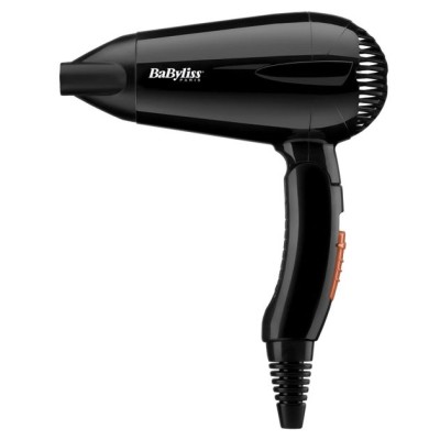 Фен Babyliss дорожній, 2000Вт, 2 режими, складне руків'я, чорний (5344E)