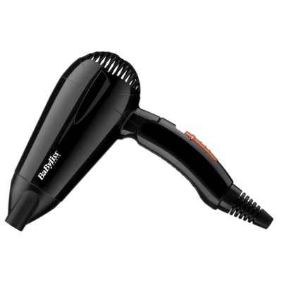 Фен Babyliss дорожній, 2000Вт, 2 режими, складне руків'я, чорний (5344E)