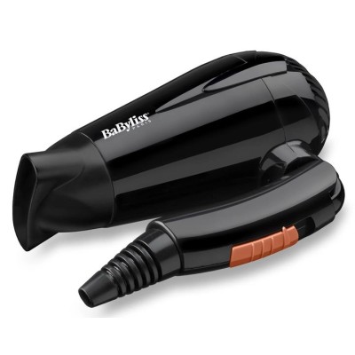 Фен Babyliss дорожній, 2000Вт, 2 режими, складне руків'я, чорний (5344E)