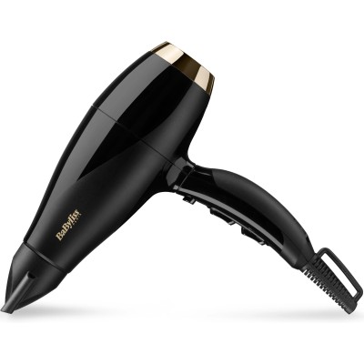 Фен Babyliss, 2300Вт, 3 режими, іонізація, хол. обдув, чорний (6714E)