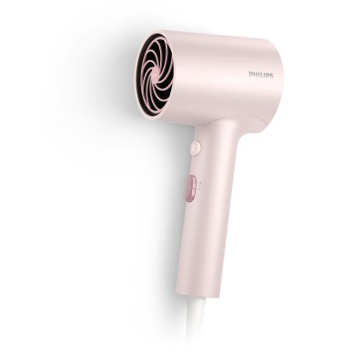 Фен Philips 3000 Series, 1600Вт, 2 режими, іонізація, рожевий (BHD321/50)