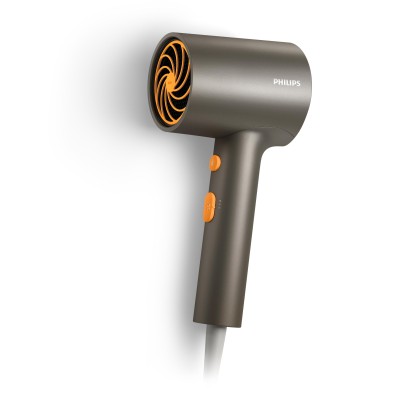Фен Philips 3000 Series, 1600Вт, 2 режими, іонізація, сірий (BHD321/00)