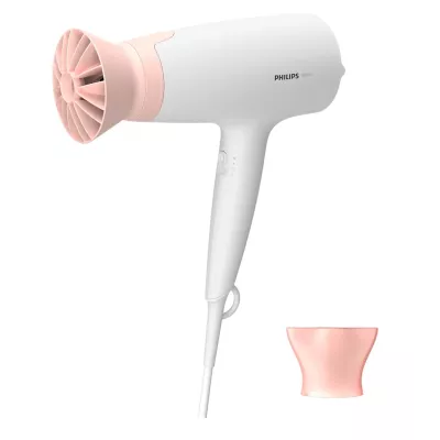 Фен Philips 3000 Series, 1600Вт, 3 режими, хол. обдув, білий (BHD300/10)