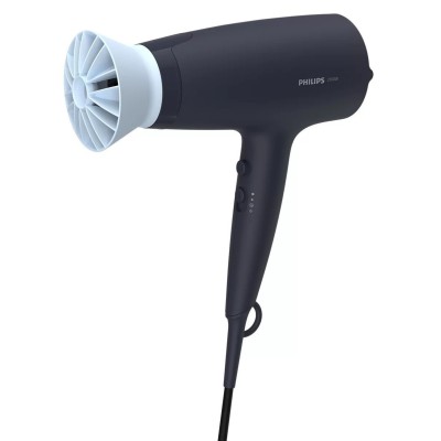 Фен Philips 3000 Series, 2100Вт, 3 режими, дифузор, іоніз-я, хол. обдув, синій (BHD360/20)