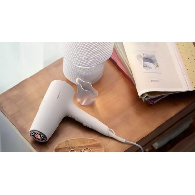 Фен Philips 5000 Series, 2100Вт, 3 режими, іонізація, хол. обдув, білий (BHD501/00)