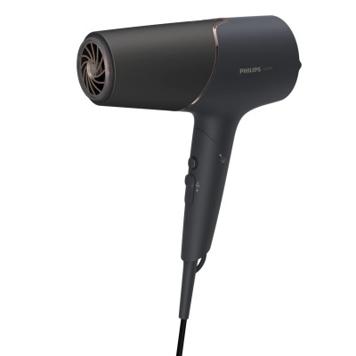 Фен Philips 5000 Series, 2300 Вт, 3 режими, дифузор, іоніз-я, хол. обдув, чорний (BHD538/30)