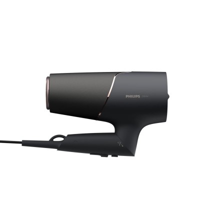 Фен Philips 5000 Series, 2300 Вт, 3 режими, дифузор, іоніз-я, хол. обдув, чорний (BHD538/30)