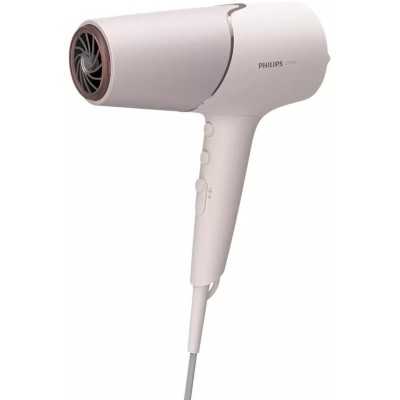 Фен Philips 5000 Series, 2300Вт, 3 режими, дифузор, іоніз-я, хол. обдув, біло-рожевий (BHD530/00)