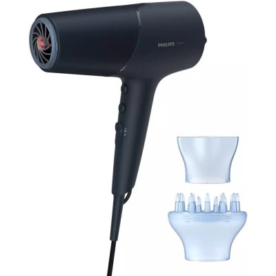 Фен Philips 5000 Series, 2300Вт, 3 режими, дифузор, іоніз-я, хол. обдув, темно-синій (BHD512/00)
