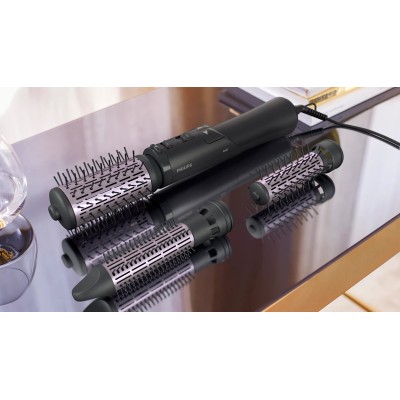 Фен Philips 7000 Series, 1000Вт, 3 режими, іонізація, хол. обдув, чорний (BHA715/00)