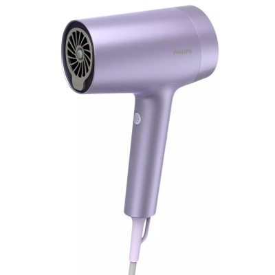 Фен Philips 7000 Series, 1800Вт, 3 режими, дифузор, іоніз-я, хол. обдув, турбо, фіолетовий (BHD720/10)