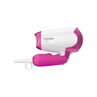 Фен Philips DryCare Essential дорожній, 1400Вт, 2 режими, хол. обдув, рожевий (BHD003/00)