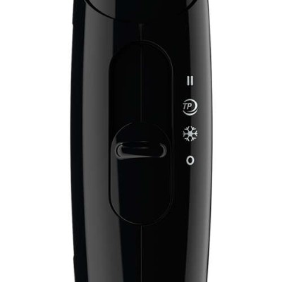 Фен Philips EssentialCare дорожній, 1200Вт, 3 режими, хол. обдув, чорний (BHC010/10)