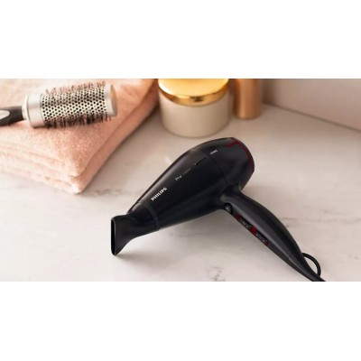 Фен Philips Professional, 2100Вт, 3 режими, іонізація, хол. обдув, чорний (HPS910/00)