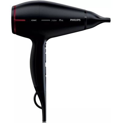 Фен Philips Professional, 2100Вт, 3 режими, іонізація, хол. обдув, чорний (HPS910/00)