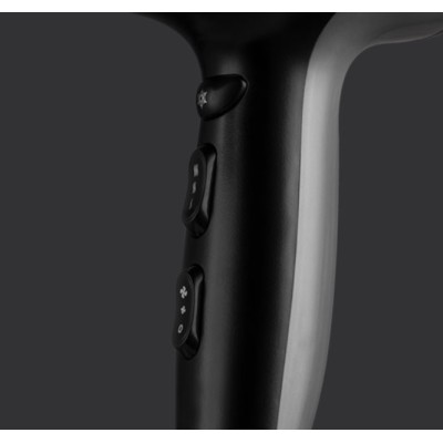 Фен Remington Ionic Dry, 2200Вт, 3 режими, дифузор,турмалинова іоніз-я, хол. обдув, сіро-чорний (D3190S)