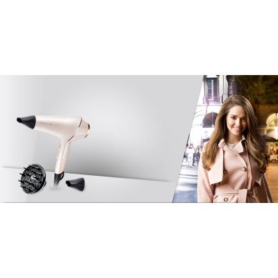 Фен Remington ProLuxe AC motor, 2400Вт, 3 режими, дифузор, іоніз-я, хол. обдув, рожевий (AC9140) Фен Remington ProLuxe AC motor, 2400Вт, 3 режими, дифузор, іоніз-я, хол. обдув, рожевий (AC9140)