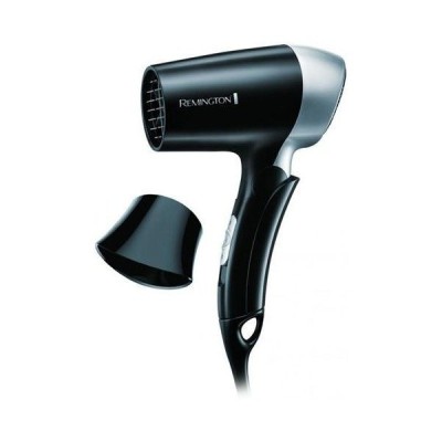 Фен Remington дорожній On The Go, 1400Вт, 2 режими, складна ручка, чорний (D2400)