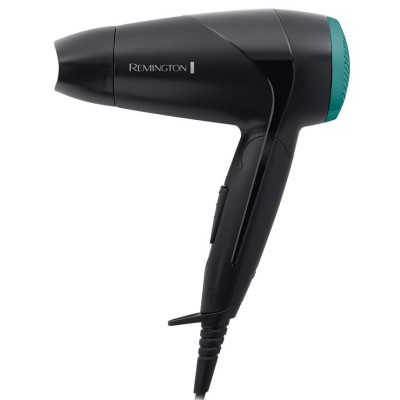 Фен Remington дорожній On The Go, 2000Вт, 2 режими, складна ручка, чорний (D1500)