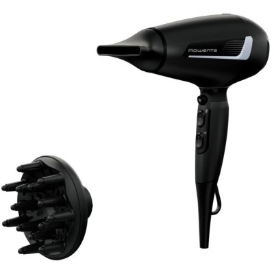 Фен Rowenta Pro Expert, 2100Вт, 3 режими, дифузор, іоніз-я, хол. обдув, чорний (CV8820F0)