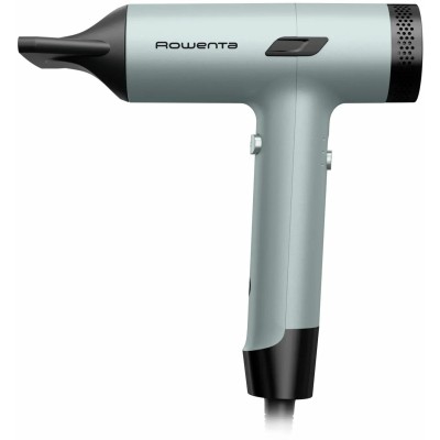 Фен Rowenta Tiny, 1600Вт, 3 режими, дифузор, іоніз-я, хол. обдув, зелено-чорний (HY7120E0)