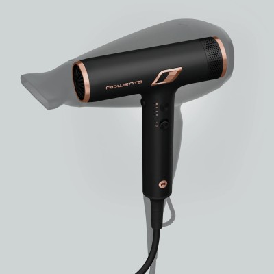 Фен Rowenta T-Shape Maestria Nano, 1700Вт, 3 режими, дифузор, іоніз-я, хол. обдув, чорний (HY8310F0)