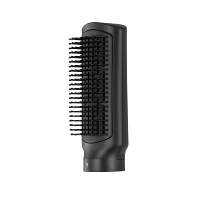 Фен-щітка Ardesto Brush Pink Touch, 1200Вт, 2 швидкості, 2 темп. режими, LED-дисплей, функція іонізації , 4 насадки, сірий+ роже