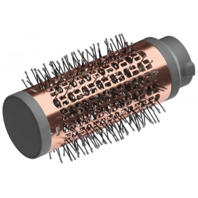 Фен-щітка Babyliss, 1000Вт, 2 режими, іоніз-я, хол. обдув, кераміка, сірий (AS136E)
