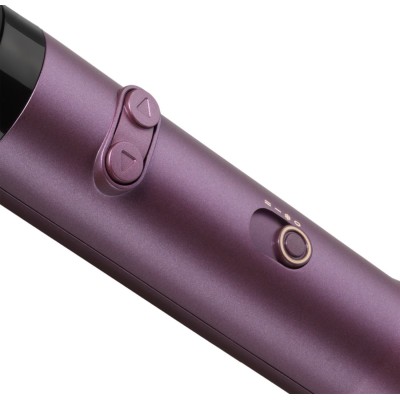 Фен-щітка Babyliss, 650Вт, 2 режими, іоніз-я, хол. обдув, оберт. насадок, кераміка, фіолетовий (AS950E)