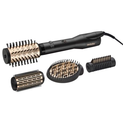 Фен-щітка Babyliss, 650Вт, 2 режими, хол. обдув, кераміка, чорний (AS970E)