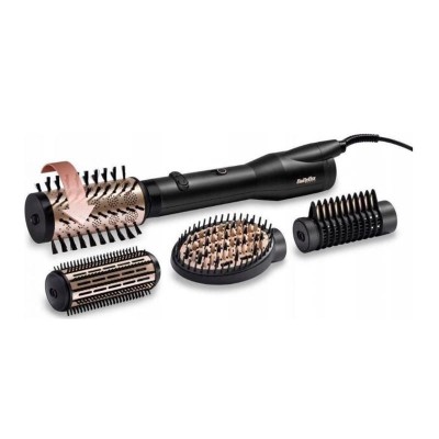Фен-щітка Babyliss, 650Вт, 2 режими, хол. обдув, кераміка, чорний (AS970E)