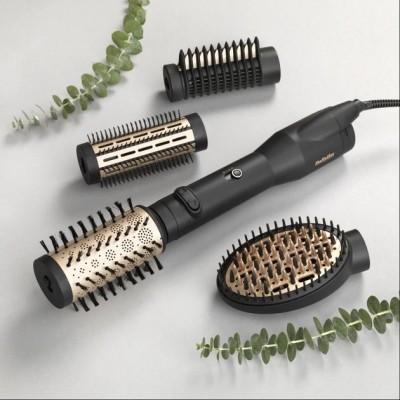 Фен-щітка Babyliss, 650Вт, 2 режими, хол. обдув, кераміка, чорний (AS970E)