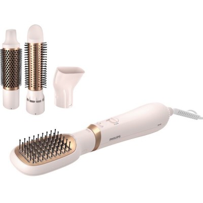 Фен-щітка Philips 3000 Series, 800Вт, 3 режими, кераміка, турмалін, рожевий (BHA310/00)