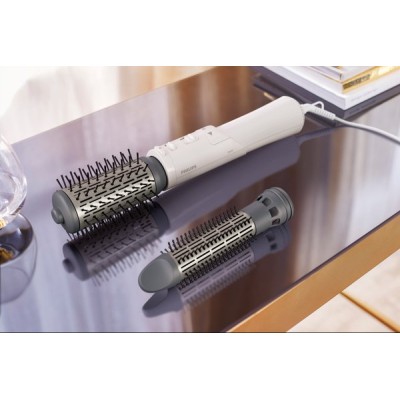 Фен-щітка Philips 7000 Series, 1000Вт, 3 режими, іоніз-я, кераміка, турмалін, білий (BHA710/00)