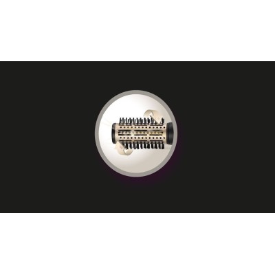 Фен-щітка Remington Blow Dry & Style Caring, 1000Вт, 2 режими, іонізація, хол. обдув, кераміка, чорний (AS7580)