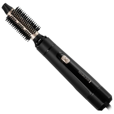 Фен-щітка Remington Blow Dry & Style Caring, 800Вт, 2 режими, іонізація, хол. обдув, кераміка, чорний (AS7300)