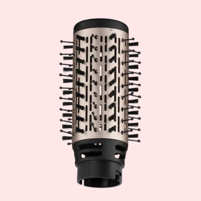Фен-щітка Remington Coconut Smooth, 1000Вт, 2 режими, іонізація, хол. обдув, 2 насадки, чорно-рожевий (AS5901)