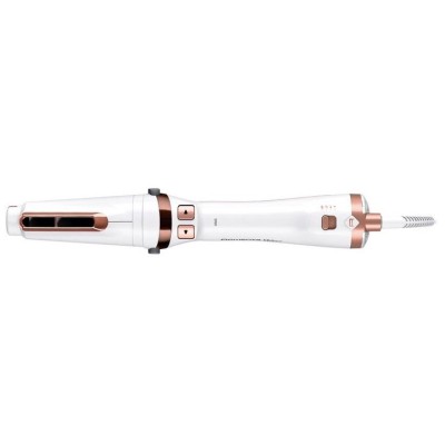 Фен-щітка Rowenta Brush Activ' Ultimate Care, 700Вт, 3 режими, іоніз-я, хол. обдув, оберт. насадок, кераміка, біло-золотий (CF97