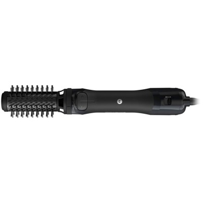 Фен-щітка Rowenta Renewal Brush Active, 1000Вт, 3 режими, іоніз-я, хол. обдув, оберт. насадка, 2 насадки, кераміка, чорний (UB95
