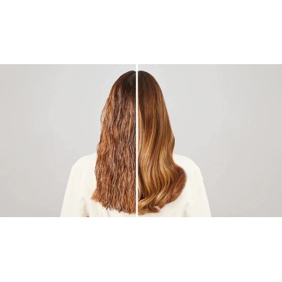 Фен-щітка Rowenta Reverso Dry&Brush 2в1, 1200Вт, 3 режими, іоніз-я, хол. обдув, насадок-2, кераміка, біло-золотистий (CF9820F0)