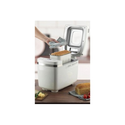 Хлібопічка Gorenje 750Вт, програм-14, макс.вага -1.350кг, форма прямокутник, пластик, білий (BM1350W)