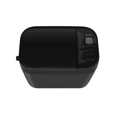Хлібопічка Panasonic 550Вт, програм-28, макс.вага -1.25кг, форма-прямокутник, пластик, чорний (SD-R2530KTS)