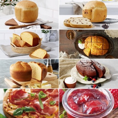 Хлібопічка Panasonic 700Вт, програм-18, макс.ваг -1кг, форма-круг, пластик, чорний (SD-ZP2000KTS)